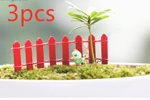 Load image into Gallery viewer, Small Wooden Fence Moss Micro Landscape Cake Baking Decoration