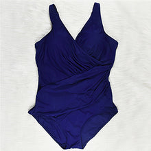 Load image into Gallery viewer, One-piece high waist plus size swimwear