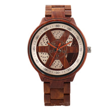 Load image into Gallery viewer, Leisure adult wood, wood and quartz watch