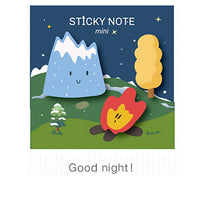 Load image into Gallery viewer, Halloween Spooky Pumpkin Pattern Post-it Notes