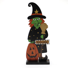 Load image into Gallery viewer, Halloween Pumpkin Man Witch Home Table Decoration