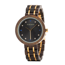 Load image into Gallery viewer, Ladies solid wood watches