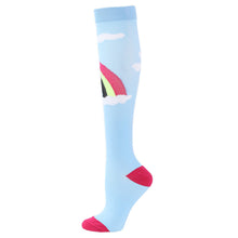 Load image into Gallery viewer, Sports Compression Socks Pattern Stretch Stockings