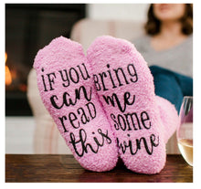 Load image into Gallery viewer, Casual Women's Letter Printed Coral Fleece Cake Socks