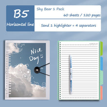 Load image into Gallery viewer, Detachable Loose-leaf Cardboard Notebook