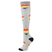 Load image into Gallery viewer, Sports Compression Socks Pattern Stretch Stockings