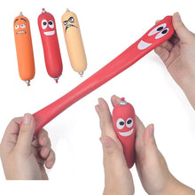 Load image into Gallery viewer, New Stress Reliever Toys Vent Memory Sand Dog Lala Simulation Sausage Decompression Stretch Squeeze Toy
