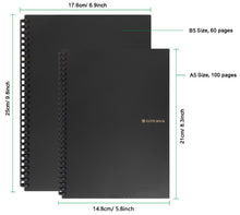 Load image into Gallery viewer, Elfinbook Sketch A4 Painting Drawing Notebook Smart Reusable With APP Scanning