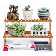 Load image into Gallery viewer, Floor-standing solid wood flower pot stand