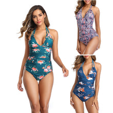 Load image into Gallery viewer, Solid Color One Piece Swimsuit Bikini