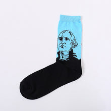 Load image into Gallery viewer, Fashion creative character avatar in tube socks