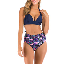 Load image into Gallery viewer, Ladies split swimsuit
