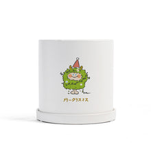 Load image into Gallery viewer, Matte Straight Personality Indoor Ceramic Flowerpot