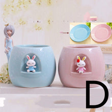 Load image into Gallery viewer, Cartoon Ceramic Flower Pot Small Animal Character