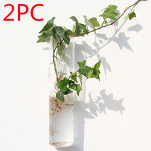 Load image into Gallery viewer, Fashion Wall Hanging Glass Flower Vase Terrarium Wall Fish Tank Aquarium Container Flower Planter Pots Home Garden Decoration