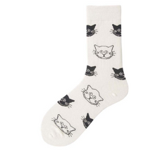 Load image into Gallery viewer, Creative socks zebra animal series stockings wild couple cotton socks