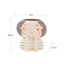 Load image into Gallery viewer, Little People Mini Succulent Planter