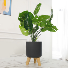 Load image into Gallery viewer, Lazy Self-absorbent Flower Pot Round Floor