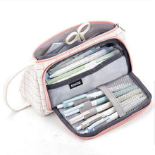 Load image into Gallery viewer, Simple Canvas Stationery Bag