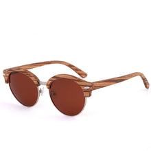 Load image into Gallery viewer, Bamboo Wood Polarized Sunglasses Men And Women Fashion