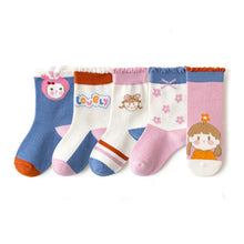 Load image into Gallery viewer, Children's Bright Color Trendy Middle Tube Casual Student Socks