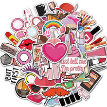 Load image into Gallery viewer, Doodle cosmetic suitcase stickers