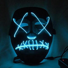 Load image into Gallery viewer, Halloween Led Glowing Full Face Mask