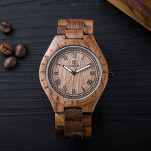 Load image into Gallery viewer, Explosive men's wooden watch, high-grade wooden watch, wooden watch