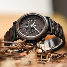 Load image into Gallery viewer, Wooden waterproof watch