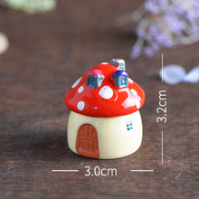 Load image into Gallery viewer, Mini ornaments succulent simulation small mushrooms