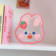 Load image into Gallery viewer, Creative Cartoon Student Desktop Pen Holder Office Stationery Cosmetics Transparent Storage Tube
