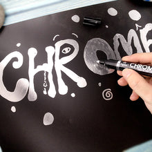 Load image into Gallery viewer, Mirror Pen Reflective Paint Metal Pen Chrome Plated