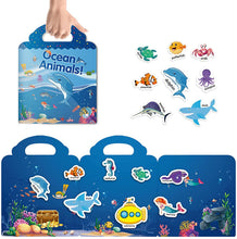 Load image into Gallery viewer, Children's Sticker Book DIY Sticker Dinosaur Animal