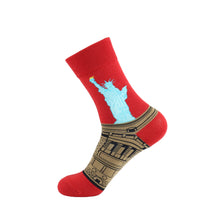 Load image into Gallery viewer, Creative In-tube Skateboard Personality Ladies Cotton Socks