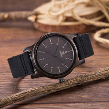Load image into Gallery viewer, Wooden watch quartz wood watch