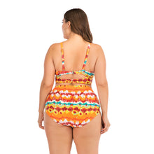 Load image into Gallery viewer, Plus size split swimsuit