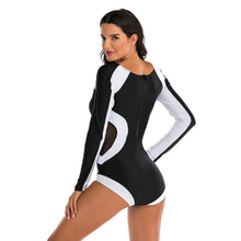 Load image into Gallery viewer, One-piece long sleeve surfing suit