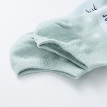 Load image into Gallery viewer, Cotton socks, spring and summer, new cartoon cat boat socks, sweat-absorbent breathable socks
