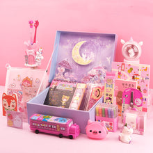 Load image into Gallery viewer, Sakura Girl Starry Stationery Set Gift Box For Primary And Middle School Students