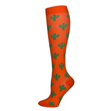 Load image into Gallery viewer, Sports Compression Socks Pattern Stretch Stockings