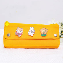 Load image into Gallery viewer, Sepovica Cute Large-capacity Pencil Case for Students Salt Series Girl Japanese Simple Pencil Stationery Box Cartoon Stationery