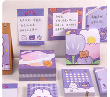Load image into Gallery viewer, Post-it Notes High Appearance Level Cute Cartoon Notepad