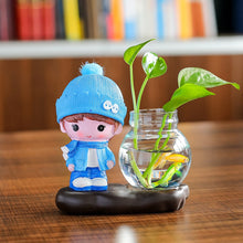 Load image into Gallery viewer, Vase Living Room Flower Arrangement Ornaments Transparent Glassware