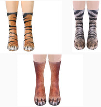 Load image into Gallery viewer, 3D Animal Paw Socks Adult Cute Cat Claws Socks Unisex Long Socks