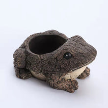 Load image into Gallery viewer, Small Animal Cement Succulent Flower Pot Green Plant Indoor Ornament