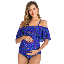 Load image into Gallery viewer, Printed floral one-piece bikini