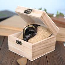 Load image into Gallery viewer, Wooden quartz watch