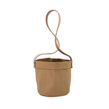 Load image into Gallery viewer, Washable Kraft Paper Hanging Flower Pot