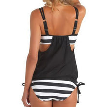 Load image into Gallery viewer, Ladies Popular Casual Striped One-piece Bikini