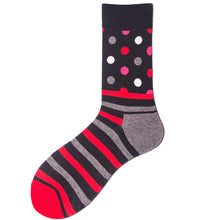 Load image into Gallery viewer, Color Large Version Polka Dot Men's Trendy Socks In Tube Socks